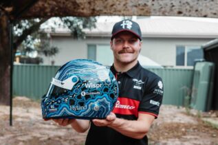 Bottas unveils special helmet design for Melbourne, calling Australia his 'almost a home race'