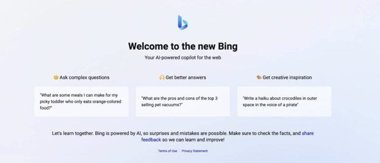 Bing AI Chatbot Gets Voice Input Feature in Windows 11