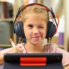 Logitech's Zone Learn headset offers customizability with swappable ear pads and wires for kids