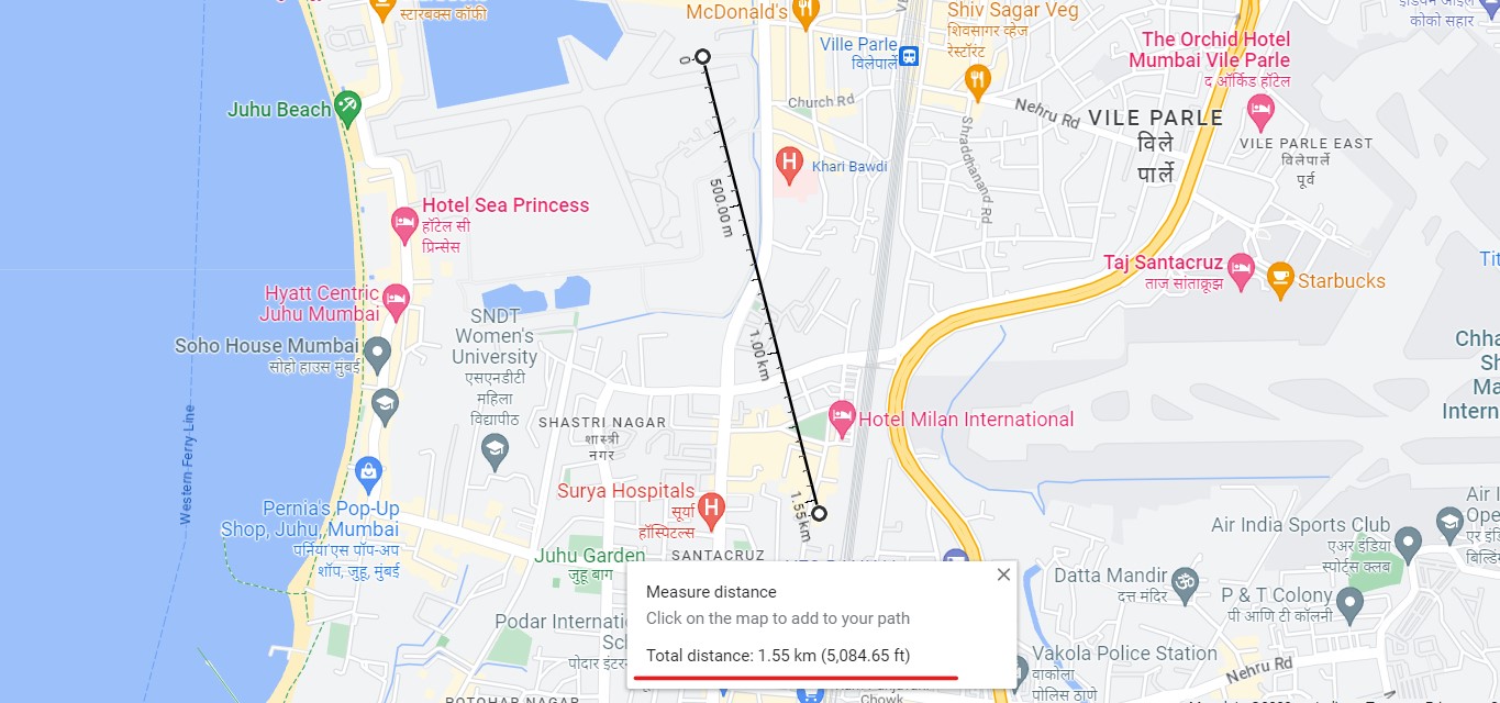 How to measure distance between any two places using Google Maps like a pro