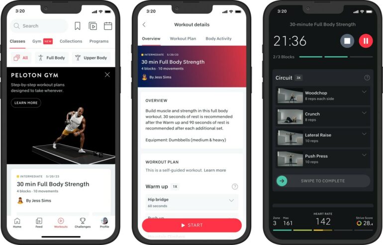 Peloton Unveils Three New App Tiers in a Company Rebranding Effort