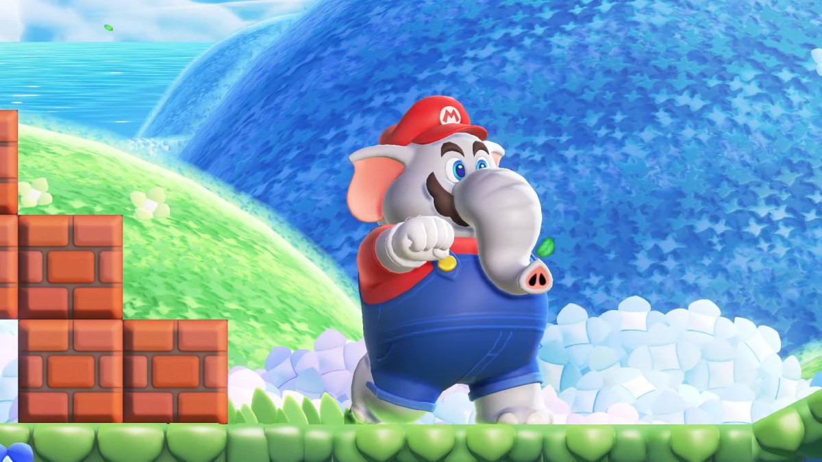 Super Mario Bros. Wonder: Play As Elephant Mario On October 20th