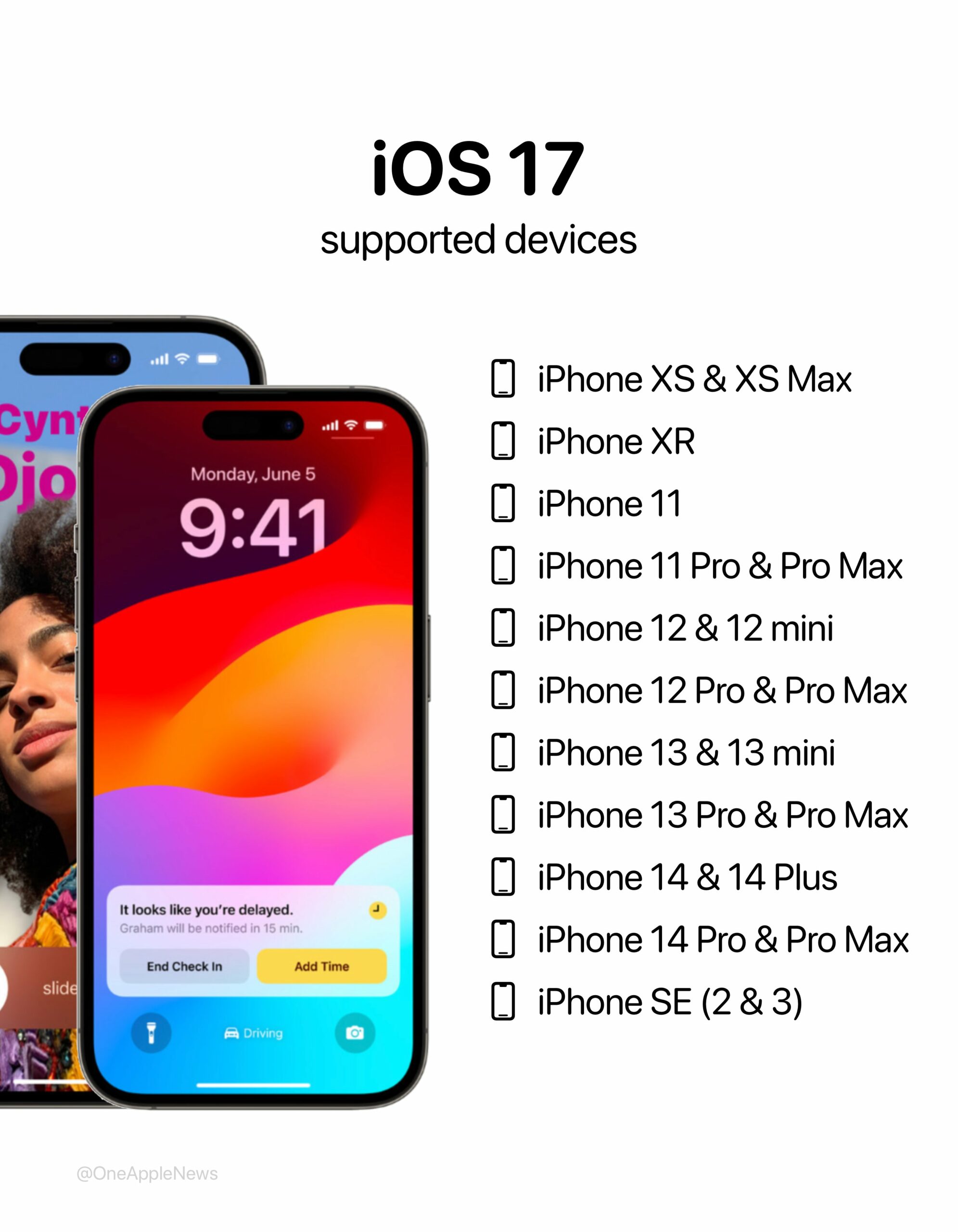 iOS 17 Excludes iPhone 8 and X from Updates