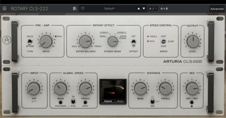 Arturia FX Collection 4 Adds Iconic Leslie Rotary Speaker Emulator