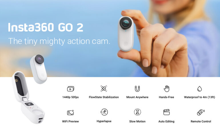 Insta360 Go 2 Gets a Wireless Display for Better Live Preview