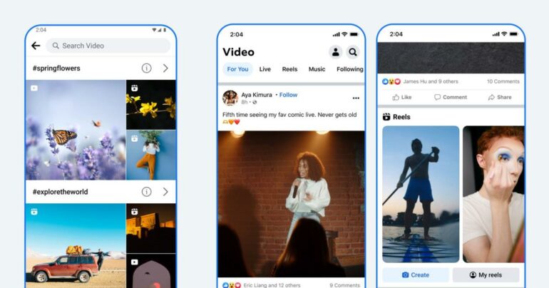 Facebook's Video Tab Redesign Puts Focus on Reels and Personalized Recommendations