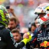 Daniel Ricciardo's theory on why Lewis Hamilton approached Max Verstappen in Canada