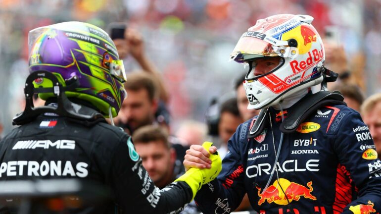 Daniel Ricciardo's theory on why Lewis Hamilton approached Max Verstappen in Canada