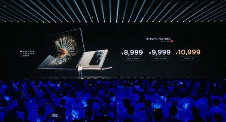 Xiaomi Unveils Third Foldable Phone with Zoom Camera and Sleek Design