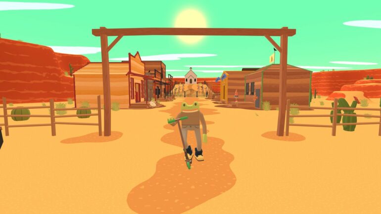 Frog Detective: The Entire Mystery Takes It Up a Notch, One-Ups Tony Hawk with Scooter Mini-Game