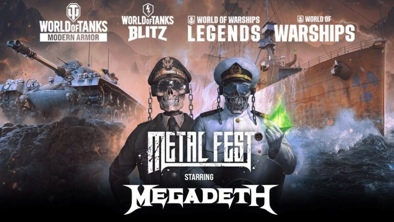 Megadeth and Wargaming Unite for Metal Fest Collaboration, Embracing Heavy Metal Vibes