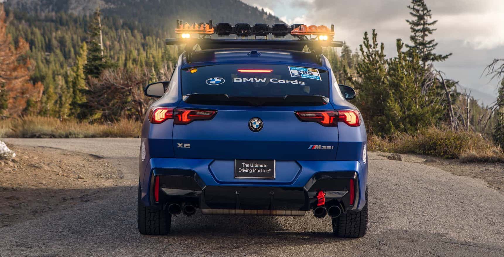 BMW's X2 M35i Takes on Off-Road Challenge in Rebelle Rally Transformation