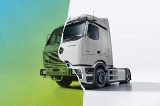 Mercedes-Benz eActros 600 electric long-haul truck