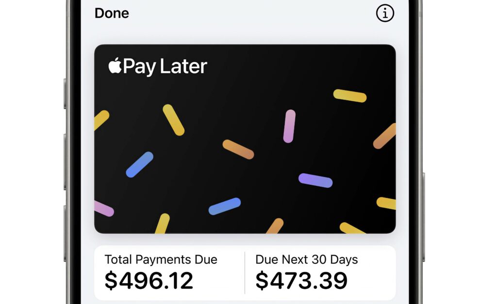 Apple Pay Later Fully Launches in the U.S., Allowing Borrowing for