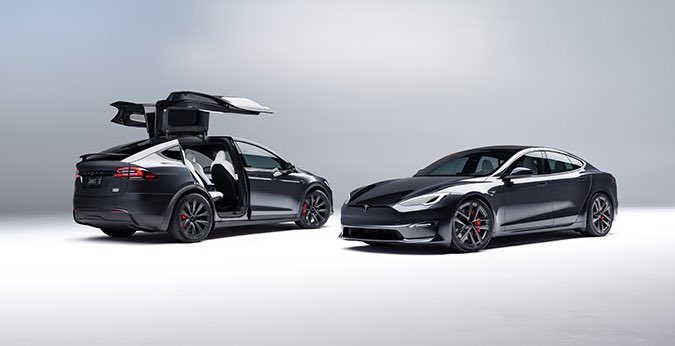 Tesla Revamps Model S and Model X Lineup with New Stealth Grey Paint Color