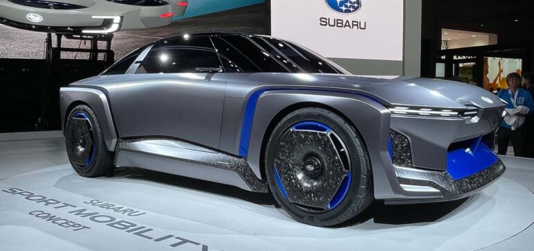 Subaru Unveils Sport Mobility and Air Mobility Concepts at Japan Mobility Show