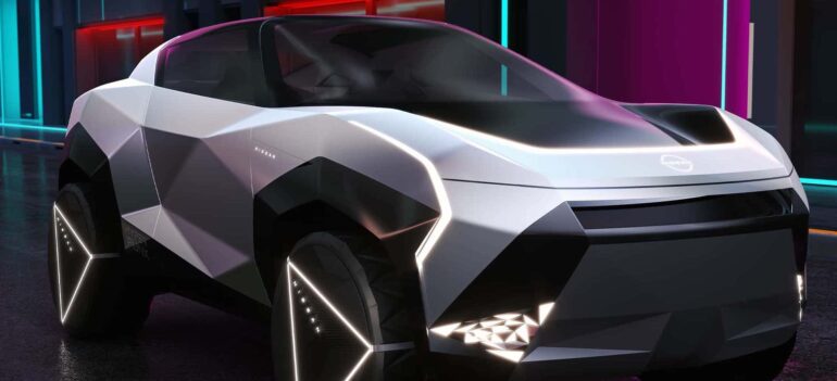 Nissan Reveals Ultra-Angular Hyper Punk Concept at the 2023 Japan Mobility Show
