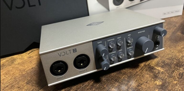 Universal Audio is offering Volt 2 Audio Interfaces with every Spark Subscription