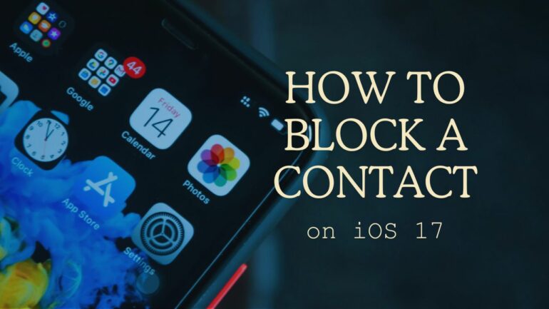 How to block a user on iOS 17
