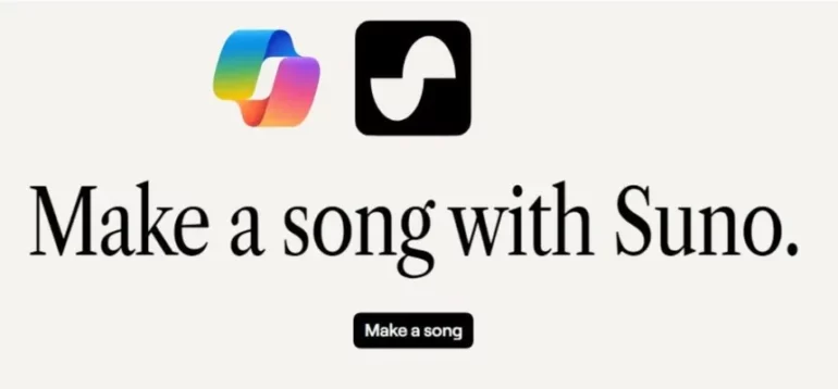 Microsoft Copilot Teams Up with Suno to Create Personalized Songs from Text Prompts