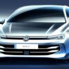 2025 Volkswagen Golf Sketches Tease Imminent Arrival