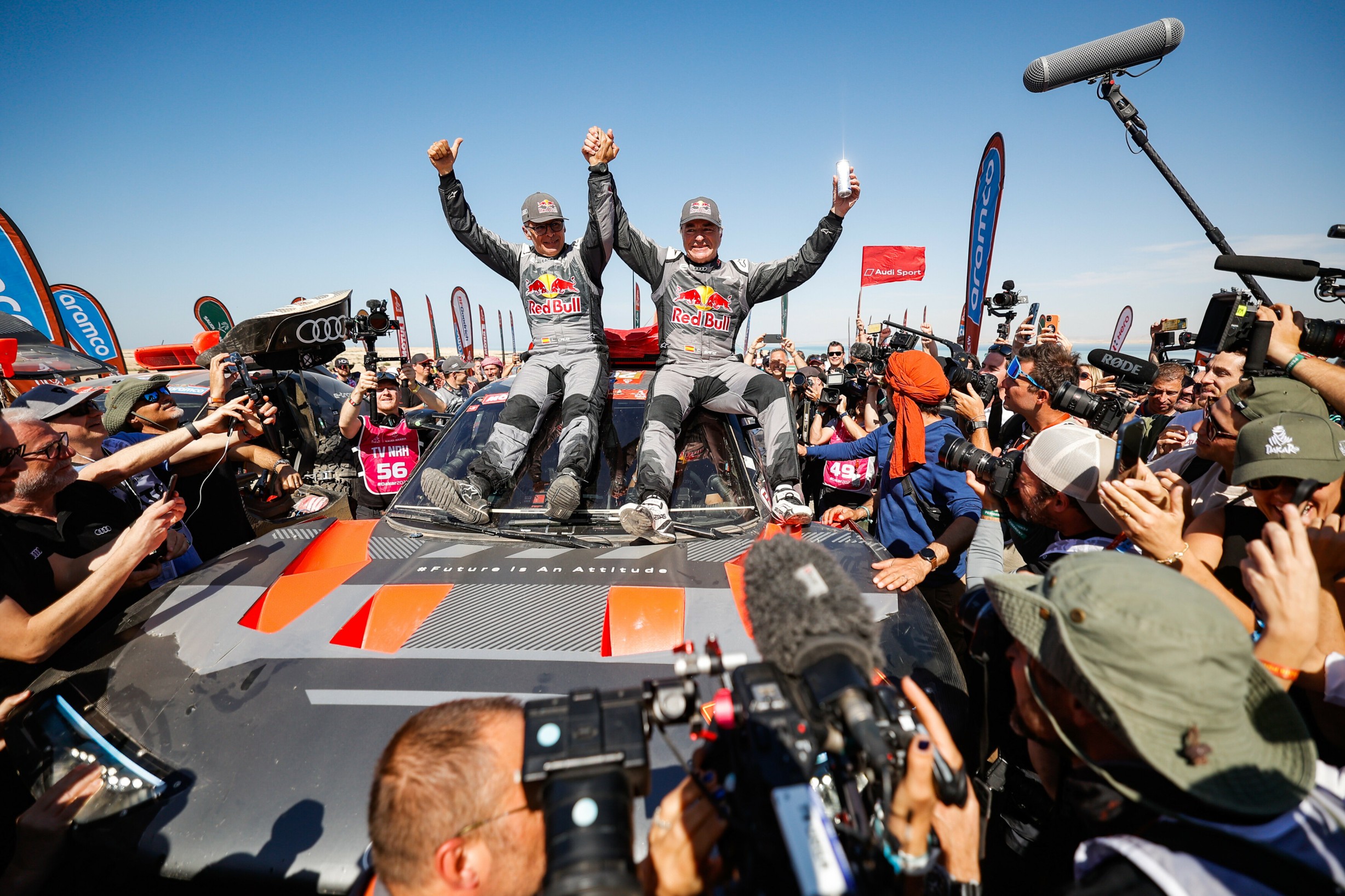 Historic victory for Audi at the Dakar Rally