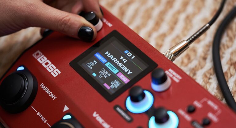 Boss Launches VE-22, the Ultimate Effects Pedal for Singers