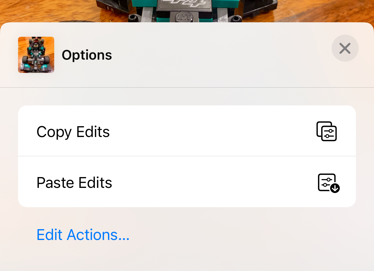 The Best way to copy and paste edits on iPhone