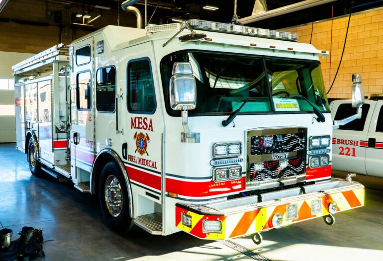 First All-Electric Fire Truck in Arizona: Mesa Introduces Innovative, Sustainable Emergency Response Vehicle