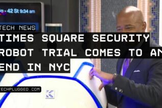 Times Square security robot