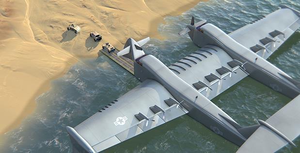 Boeing's Aurora Flight Sciences Redefines Cargo Transport with DARPA-Sponsored 'Liberty Lifter' Seaplane