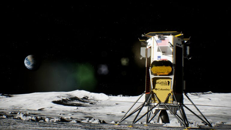 Intuitive Machines' Lunar Lander Navigates Near-Disaster with Ingenious Solution
