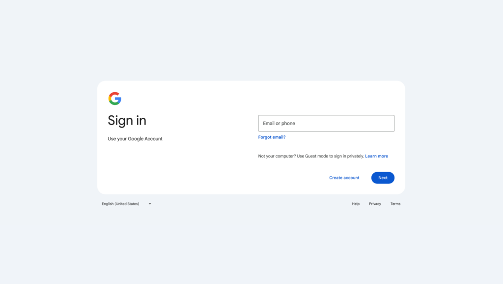 Google's Login Page Gets a Stylish Makeover: A Closer Look at the Fresh Material Design Update