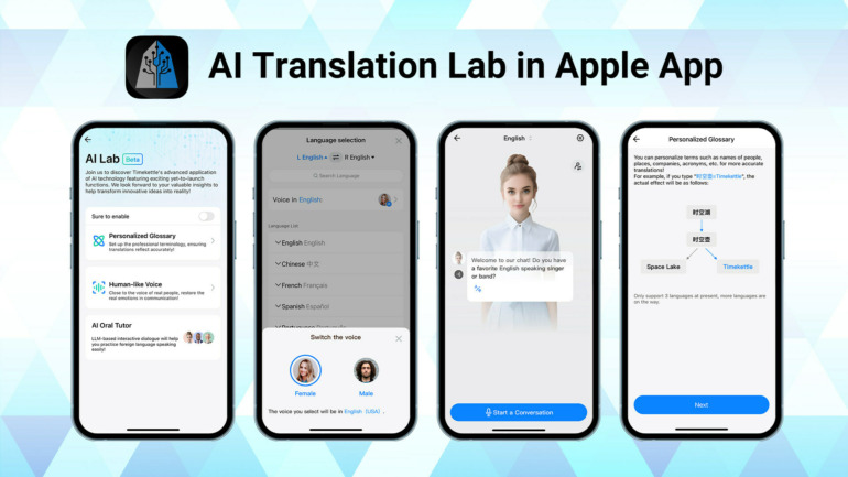 Timekettle Announces Major Software Update and Launches AI Translation Lab