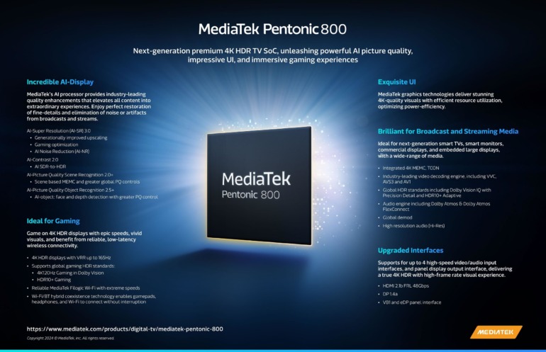 MediaTek Punches Up Chromebook, Smart TV Offerings with AI Muscle