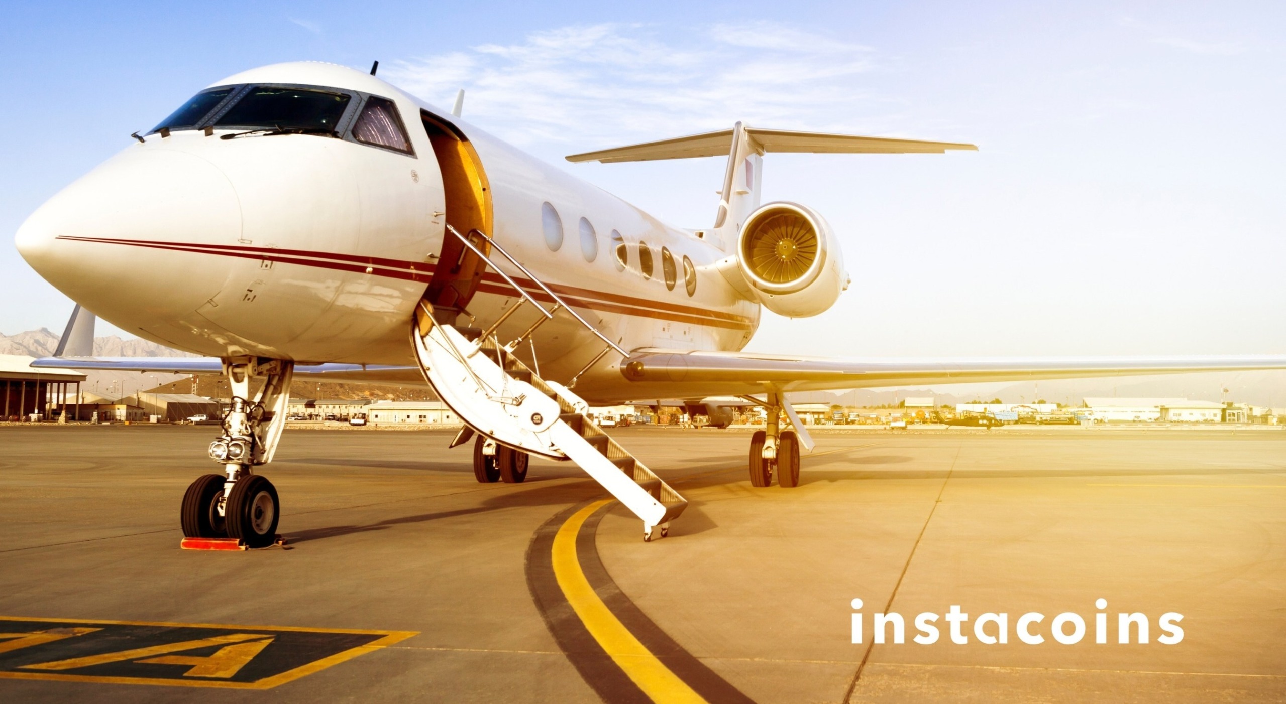 Crypto payments via Instacoins fuel revenue growth for Sandbank Jets