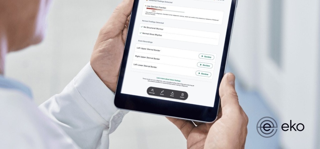 Using Eko Technology Imperial College London Study Finds Eko Health AI Predicts Patients ...