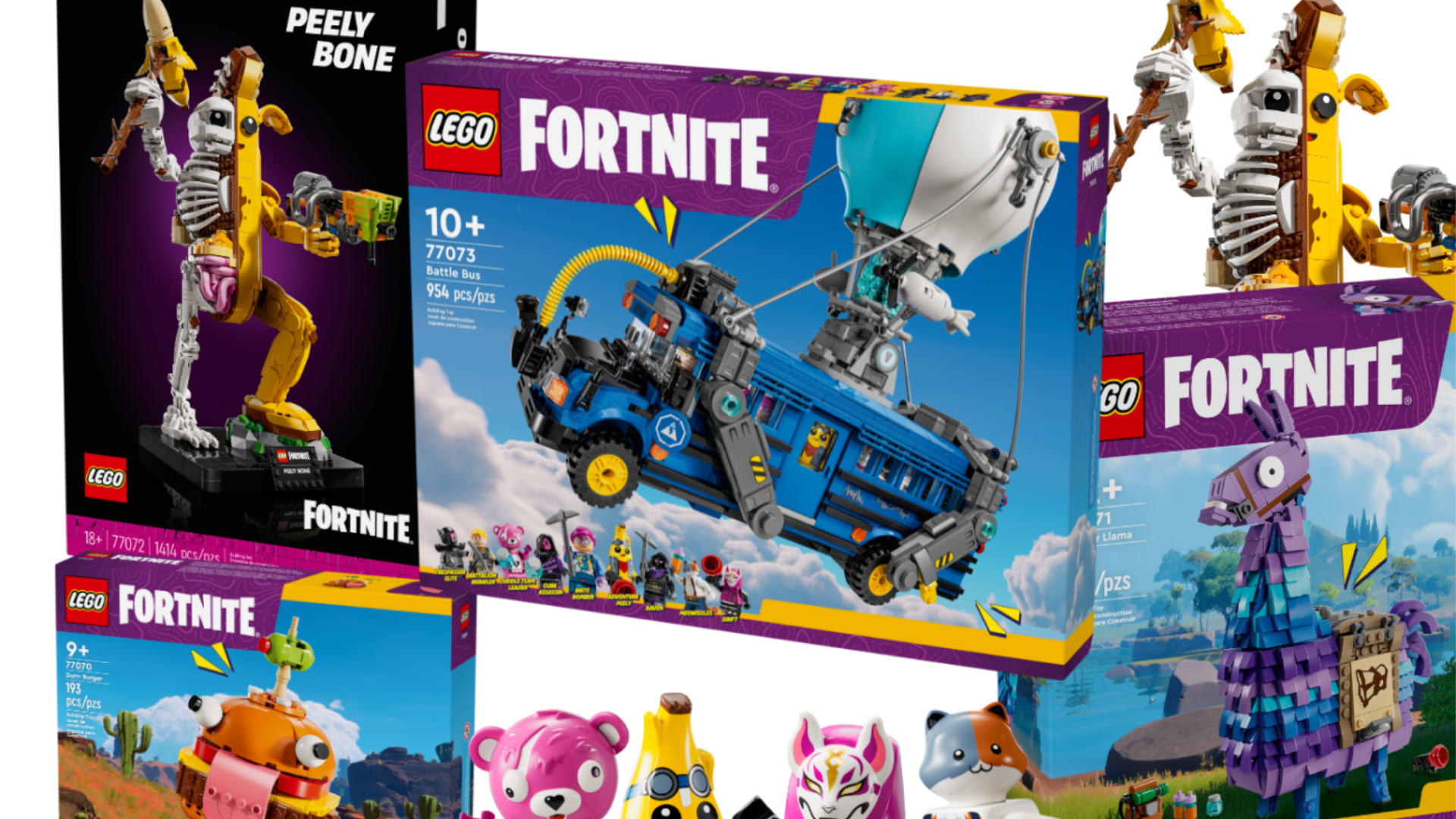 THE MUCH ANTICIPATED LEGO FORTNITE SETS ARE FINALLY ON SHELVES