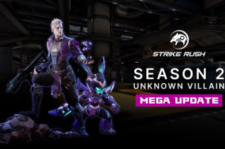 Skonec Entertainment, Strike Rush, VR, Meta Quest, Season 2: Unknown Villain, hero shooter, VR PvP, Team Deathmatch, Quick Battle, new gameplay modes, Blitzers, Blitzmon, Cain, Benny, Griffin rocket launcher, B-13 Laboratory, new map, UI overhaul, quest system, Meta Quest 2, Meta Quest 3, Meta Quest Pro, VR games, co-op shooter, action-packed VR, VR updates, gaming news, Skonec