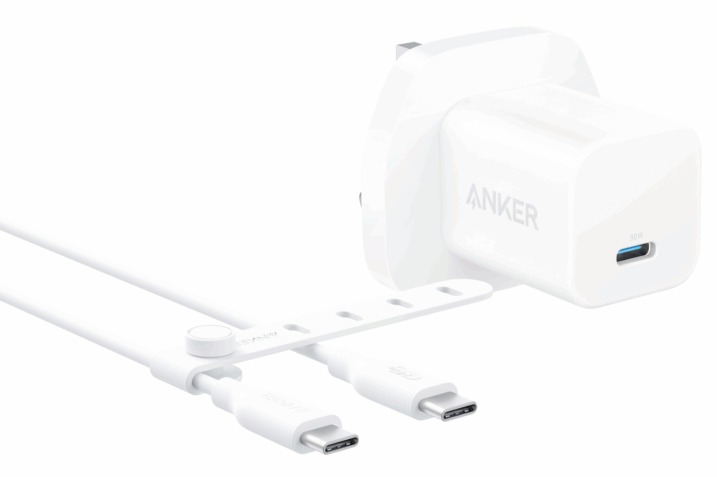Anker chargers, USB-C chargers, high-speed charging, eco-friendly technology, GaN chargers, Apple collaboration, sustainable innovation, charging solutions, post-consumer recycled plastics, fast charging, Apple accessories, UAE tech, Apple retail stores, sustainable electronics, environmental responsibility