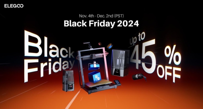 Elegoo Black Friday sale, Saturn 3 Ultra, Neptune 4 Max, Neptune 4 Plus, Neptune 3 Plus, Mars 4 printer, Jupiter SE printer, resin 3D printers, 3D printing discounts, high-resolution 3D printing, large build volume 3D printers, GamesRadar recommended, Black Friday 2024 deals, Elegoo USA, Elegoo EU, Elegoo Japan, Elegoo Australia, smart manufacturing, precision 3D printing