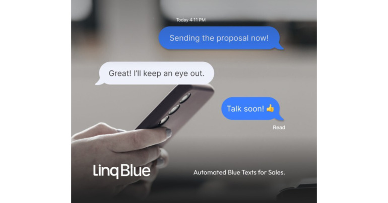 Linq Blue, iMessage automation, mobile CRM, lead capture, sales communication, CRM integration, Salesforce, HubSpot, Microsoft Dynamics, iMessage campaigns, sales efficiency, automation tools