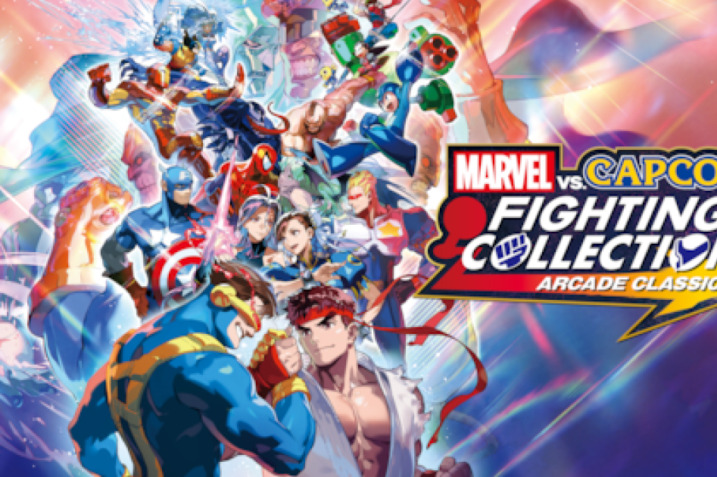 Marvel vs. Capcom, Fighting Collection, Arcade Classics, retro gaming, Capcom classics, Marvel Super Heroes, physical release, Nintendo Switch, PlayStation 4, Xbox One, fighting games, rollback netcode, online multiplayer, The Punisher, training mode, Marvel vs. Capcom 2
