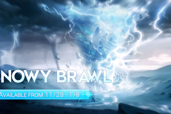 Gameplay of Snowy Brawl mode in Honor of Kings’ Winter Dreamland.