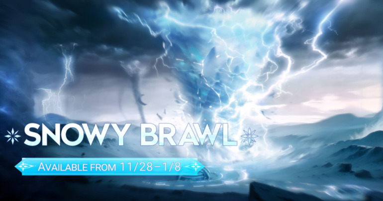 Gameplay of Snowy Brawl mode in Honor of Kings’ Winter Dreamland.