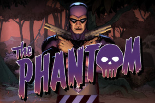 The Phantom game cover art featuring hand-drawn visuals by Anthony Spay.