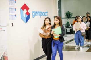 Genpact, AWS Generative AI Competency, Amazon Web Services, Generative AI Consulting, Enterprise AI Transformation, AI Implementation, Gen AI, Data Analytics, Machine Learning, Riju Vashisht, AWS Premier Tier Services Partner, Amazon Bedrock, Financial Crime Platform, riskCanvas, Apex Fintech Solutions, Large Language Models, Foundation Models, Hyper-Personalized Experiences, Operational Efficiency, Data Security, Regulatory Compliance, AI Training