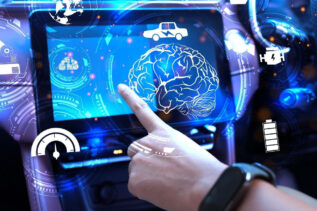 Etron Technology's RPC memory interface controller integrated into voice control and driver monitoring systems in cars.