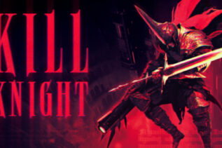 KILL KNIGHT gameplay featuring intense battles against demonic hordes with retro-inspired visuals.