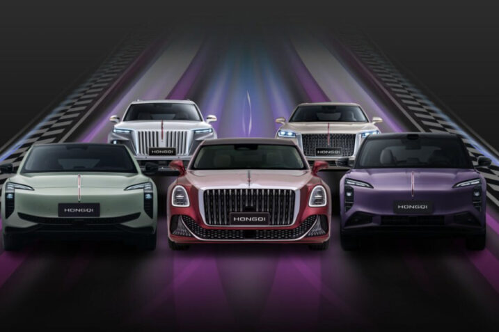 HONGQI EH7 electric sedan showcased at Goodwood Festival of Speed